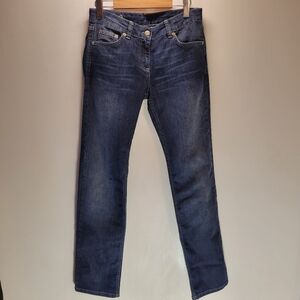 Ice Iceberg Gilmar straight jeans embellished label - size 28